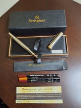 Scriveiner Classic Rollerball Pen, Medium Point, 0.7 mm, Silver Chrome/G... - $461.34 MXN