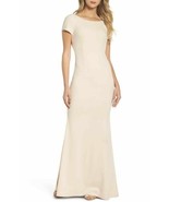 LULUS Twist Back Mermaid Gown Sz M Blush - €75,69 EUR