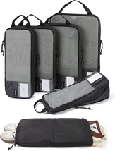 6 Set /4 Set/2 Set Compression Packing Cubes for Travel, Lightweight Lug... - $58.06