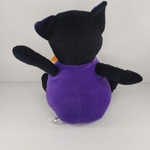 Toy Factory Halloween Black Cat Plush Stuffed Animal - £30.14 GBP
