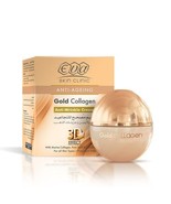 Eva Skin Clinic Gold Collagen Anti Wrinkle Cream 3D Effect 50 ml - £31.55 GBP