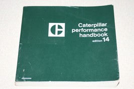 CAT Caterpillar Performance Handbook Edition 14 Manual AEKQ3295 (Oct 1983) - $29.50
