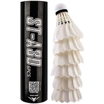 A30 Badminton Shuttlecocks 6 Pack/Feather Badminton Birdies With High St... - £23.42 GBP