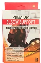 2 X Elbow Brace Compression Support Sleeves Arthritis &amp;Tendonitis Black/... - £9.82 GBP