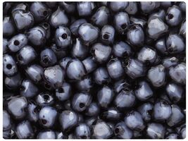 BeadTin Transparent 10mm Faceted Heart Plastic Beads - White Core Bead (... - $2.69