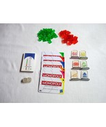 Monopoly Revolution Parts Houses, Hotels, Movers, Title Deeds, Bank Card... - $13.66 CAD