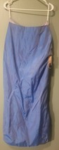 Jessica McClintock Gunne Sax - Blue Shiny Long Modest Formal Skirt 7 Vtg USA - £30.57 GBP