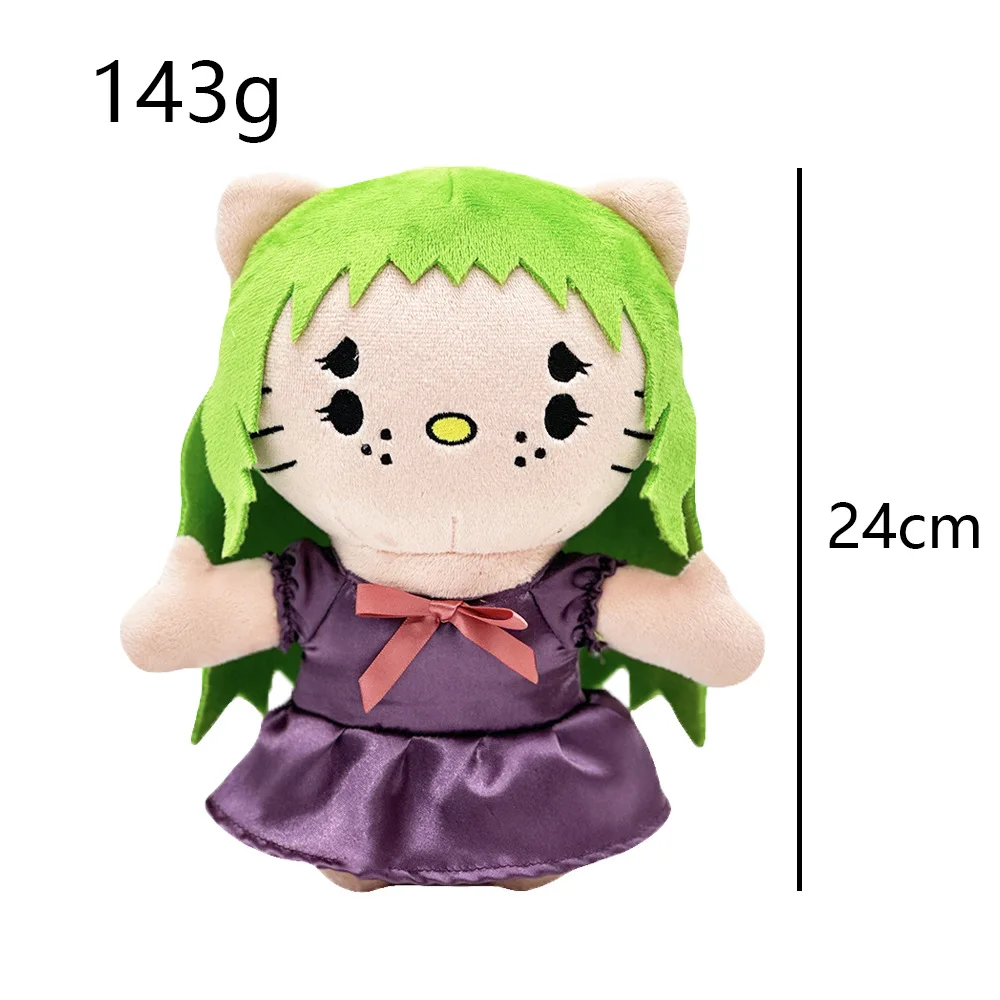 Limited Edition! - Soft Sanrio Plush Doll - Green Head  Cat #1 - Great for Co... - $31.00