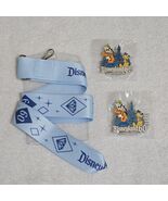 Disneyland Resort 60th Anniversary Diamond Celebration Pins / Lanyard Se... - $14.70