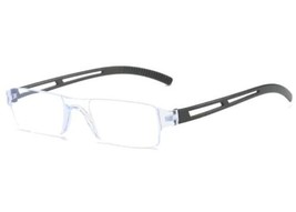 Lightweight ~ Translucent ~ Plastic ~ Reading Glasses ~ +4.00 ~ BROWN Temples - £11.03 GBP