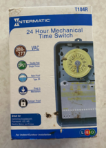 NEW Intermatic T104R 24-Hour Electromechanical Timer Mechanical Time Switch - £70.48 GBP