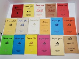 Vtg Empire Club Colorado Year Book Estate Lot 1965 to 1984 Welcome Wagon Lions  - £26.43 GBP