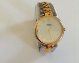 Seiko Vintage  Quartz Men&#39;s and Women&#39;s Silver  Gold-Tone Watch - £116.85 GBP