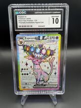 CGC 10 Espeon ex 175 SVP Black Star Promo Prismatic Evolutions Pokemon G... - $98.99