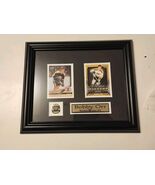 Bobby Orr Boston Bruins 2 Card Hockey Memorabilia Collector Frame #4 VGUC - $654.84 MXN