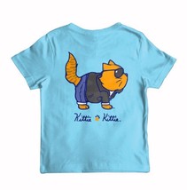 Kittie Kittie One Cool Cat Short Sleeve Youth T-Shirt  NEW Fast Free Ship - £15.78 GBP