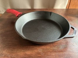 Lodge 13&quot; No. 12 SK Cast Iron Skillet USA Nice Large Heavy Piece - $39.59