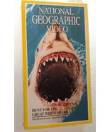 Scary Movie National Geographic SHARKS JAWS Documentary Vintage VHS Video - $14.99