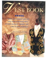 The Vest Book Jacqueline Farrell Sewing Clothing Fashion Beadwork Embroi... - $8.50