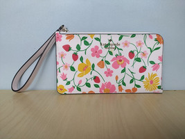 Kate Spade Lucy Strawberry Garden L-Zip Wristlet Worldwide Shipping T-0006 - $52.84