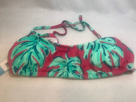 Beach Betty Women&#39;s Slimming Control Bikini Top Tropical Print - Size S - $4.95