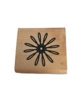 Anitas Rubber Stamp Spiral Flower Art Design Floral Garden Card Making Crafts - £3.13 GBP