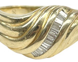 .50 Unisex Fashion Ring 14kt Yellow Gold 347535 - £321.65 GBP