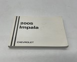 2005 Chevrolet Impala Owners Manual OEM H04B51011 - £24.66 GBP