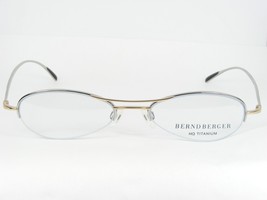 Vintage Bernd Berger 9077 000-27 Silver /GOLD Eyeglasses Hq Titanium 51-18-135mm - £58.39 GBP