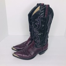 Vintage Larry Mahan Handcrafted Leather Western  Boots Womens 260 Size 6... - £63.04 GBP