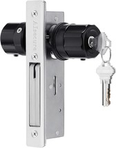 Mortise Lock With An Anti-Mislock Button, Black, Deadbolt, Backset 31/32&quot; - $103.97