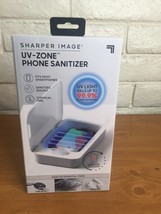 SHARPER IMAGE Phone Sanitizer - UV Cleaning - Chemical Free -- Kills 99.9% Germs - £15.94 GBP