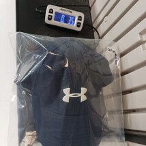 Under Armour Men's Back Fitted Blue Baseball Cap Hat Size Large  image 7