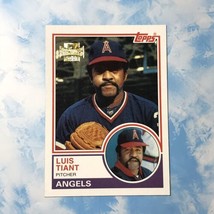 LUIS TIANT 2001 TOPPS ARCHIVES #163 CALIFORNIA ANGELS - $1.99