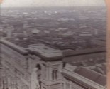 Vtg Griffith &amp; Griffith Stereo Photo City of Milan From Cathedral Milan ... - $14.22