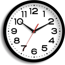 Wall Clock Silent Non-Ticking Modern Clock Battery Operated 8 Inch Small... - €13,16 EUR