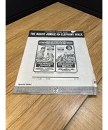 The Naked Jungle Elephant Walk Press Book Kit Movie Poster 1954 Heston T... - $2,832.57 MXN