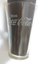 Drink Coca Cola Etched Flair Glass Atlanta Cola Clan Welcomes you 3rd 19... - $6.44