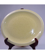 FRANCISCAN SEA SCULPTURES SAND PRIMARY PATTERN OVAL SERVING PLATTER RARE... - $11.60