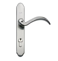 Pella Select Satin Nickel Storm Door Matching Handleset with Key Lock + Keys - £64.10 GBP