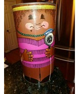Vintage 1972 People Products African American Singer Pink Dress Trash Ca... - $69.95
