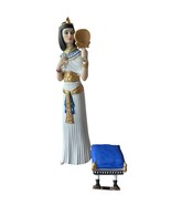 Vintage Lenox Cleopatra Figurine and Stool. 1990 Legendary Princesses Po... - $130.42 CAD