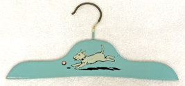 1930s Vintage Painted Wood Scottie Dog Ball Baby Infant Childs Clothes H... - $18.32