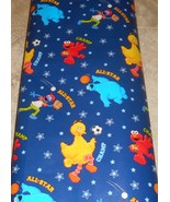  Sesame Street All Star Champ Gift Wrapping Paper 12.5 Sq Ft Roll - $7.00