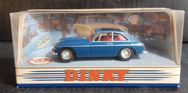 DINKY MATCHBOX 1965 BLUE M.G.B. GT MG 1:43 SCALE DIECAST NOS ORIGINAL - $23.74