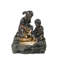 Fountain Cellar FCL008 Fratelli Siblings Rock Outdoor-Indoor Fountain wi... - £226.04 GBP