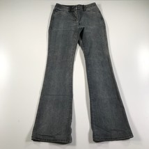 Elie Tahari Jeans Damen 2 Heather Grau Ausgestellt Bootcut Glockenboden - $24.73