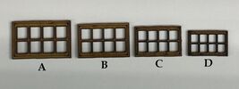 Windows x10 Terrain Building Bits 28mm Laser Cut MDF FAST SHIPPING US SE... - $2.99