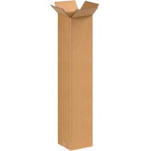 TAPE LOGIC 8x8x40 Tall Corrugated Boxes, Tall, 8L x 8W x 40H, Pack of 20 | Shipp - £75.83 GBP