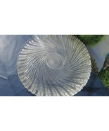 Arcoroc FRANCE Seabreeze Swirl SPIRAL FLEUR FLORAL CHEESE TRAY PLATTER 1... - £60.21 GBP